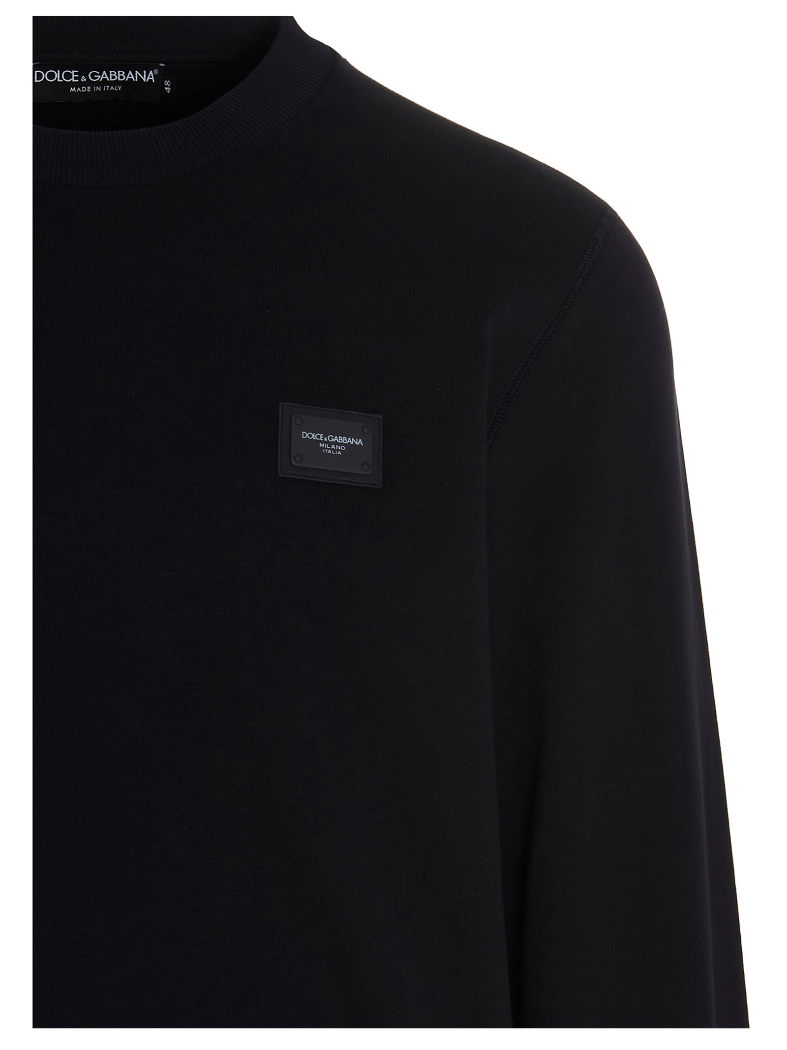 Dolce & Gabbana Logo Plaque Sweatshirt