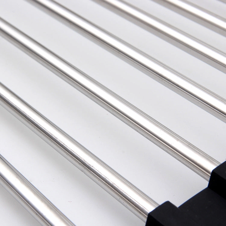 Drain Rack Folding Kitchen Sink Shelf 304 Stainless Steel