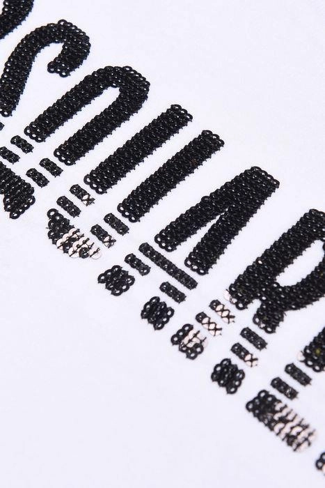 Dsquared2 Kids Logo Printed Sequin Crewneck T-Shirt