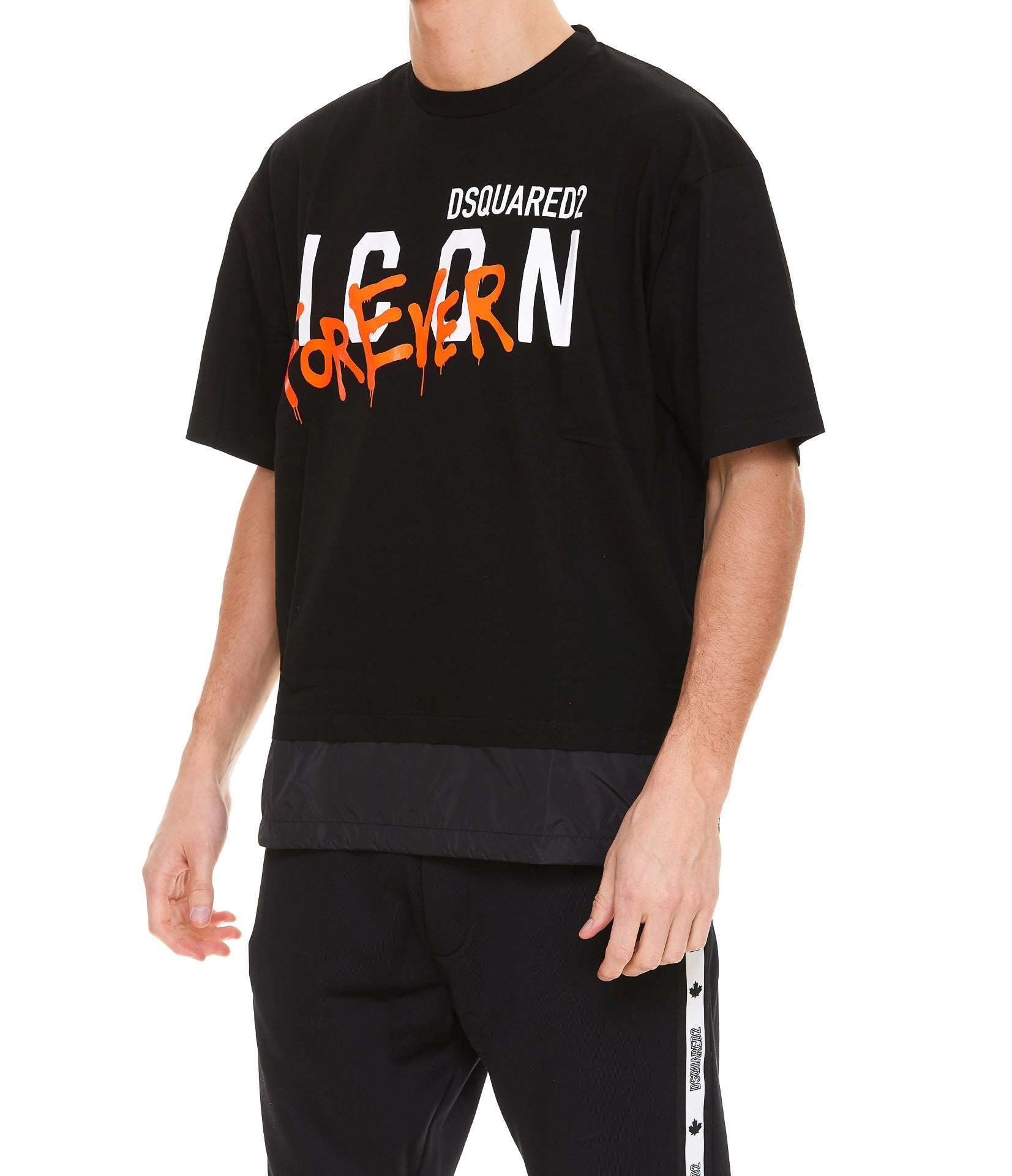 Dsquared2 Logo Graffiti Print T-Shirt