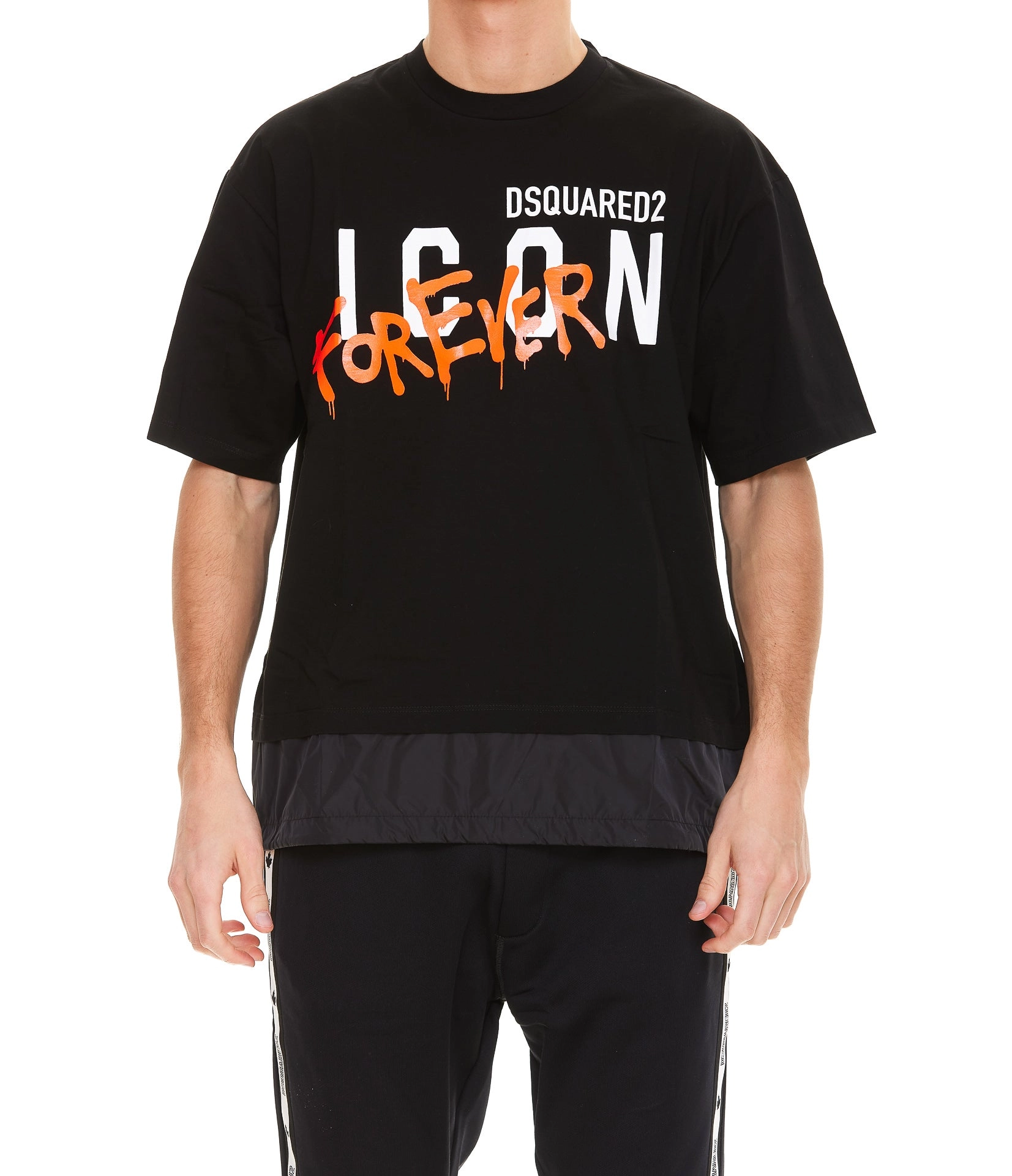 Dsquared2 Logo Graffiti Print T-Shirt