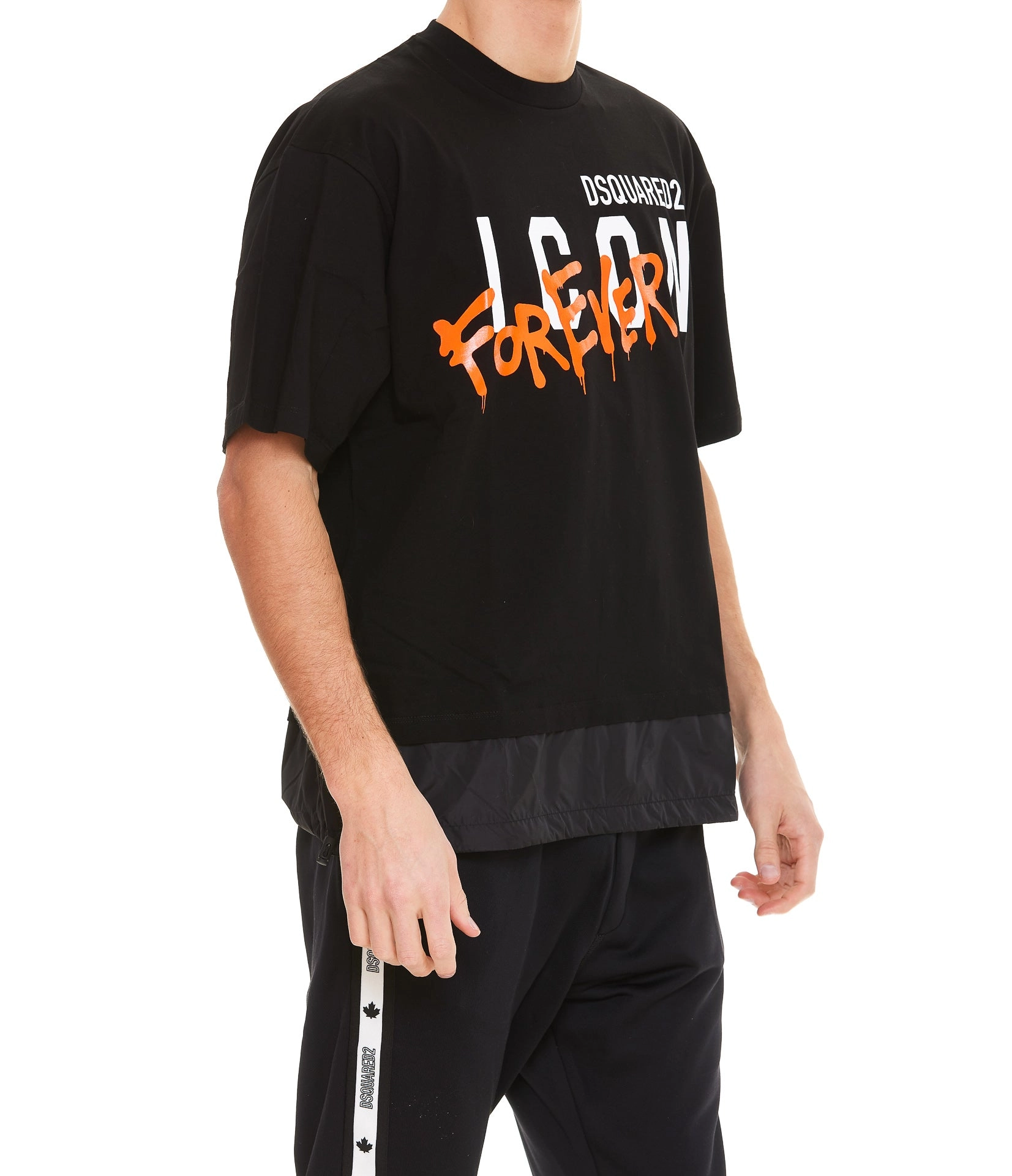 Dsquared2 Logo Graffiti Print T-Shirt