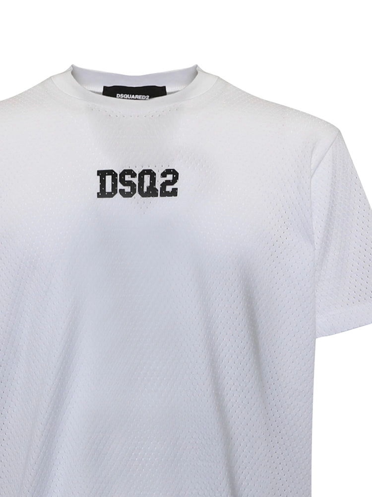 Dsquared2 Logo Print Crewneck T-Shirt