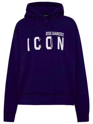 Dsquared2 Logo Printed Drawstring Hoodie
