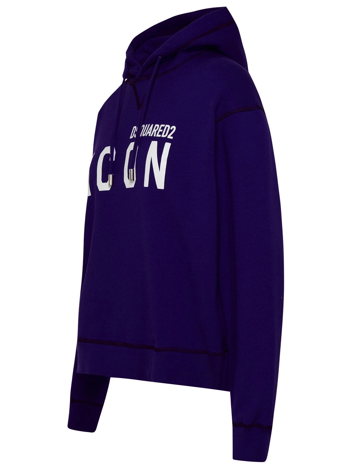 Dsquared2 Logo Printed Drawstring Hoodie