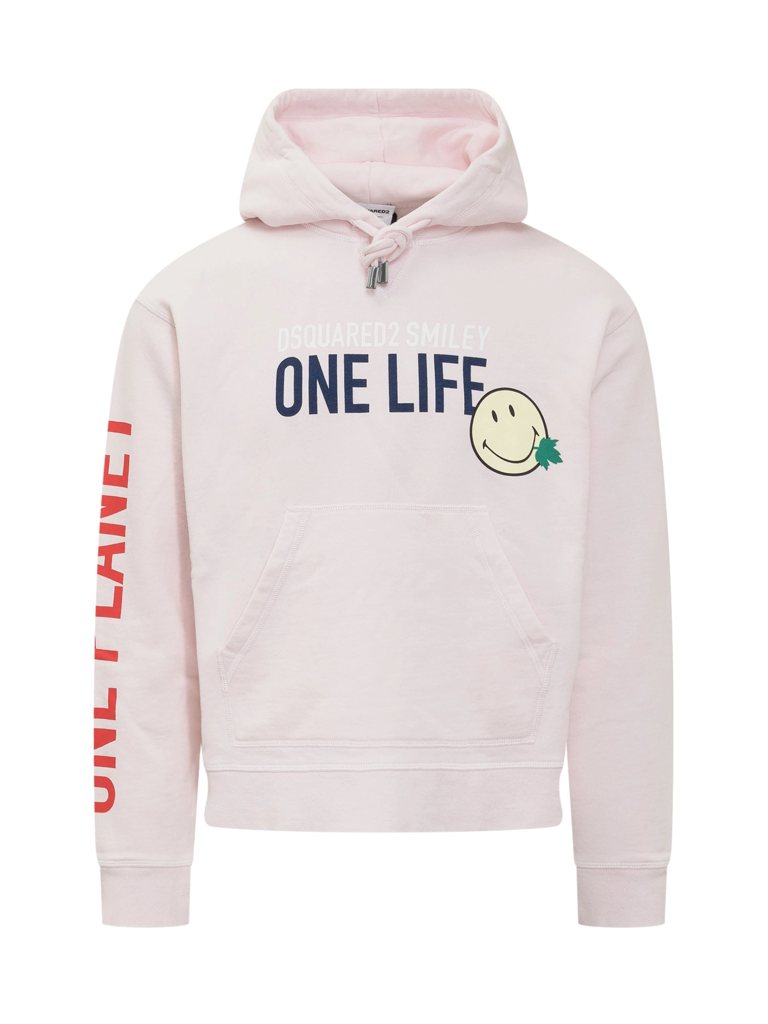 Dsquared2 Slogan Print Drawstring Hoodie
