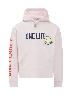 Dsquared2 Slogan Print Drawstring Hoodie