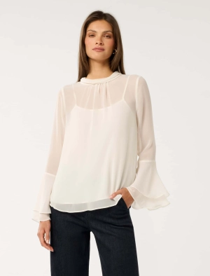 Edwina Sheer Blouse