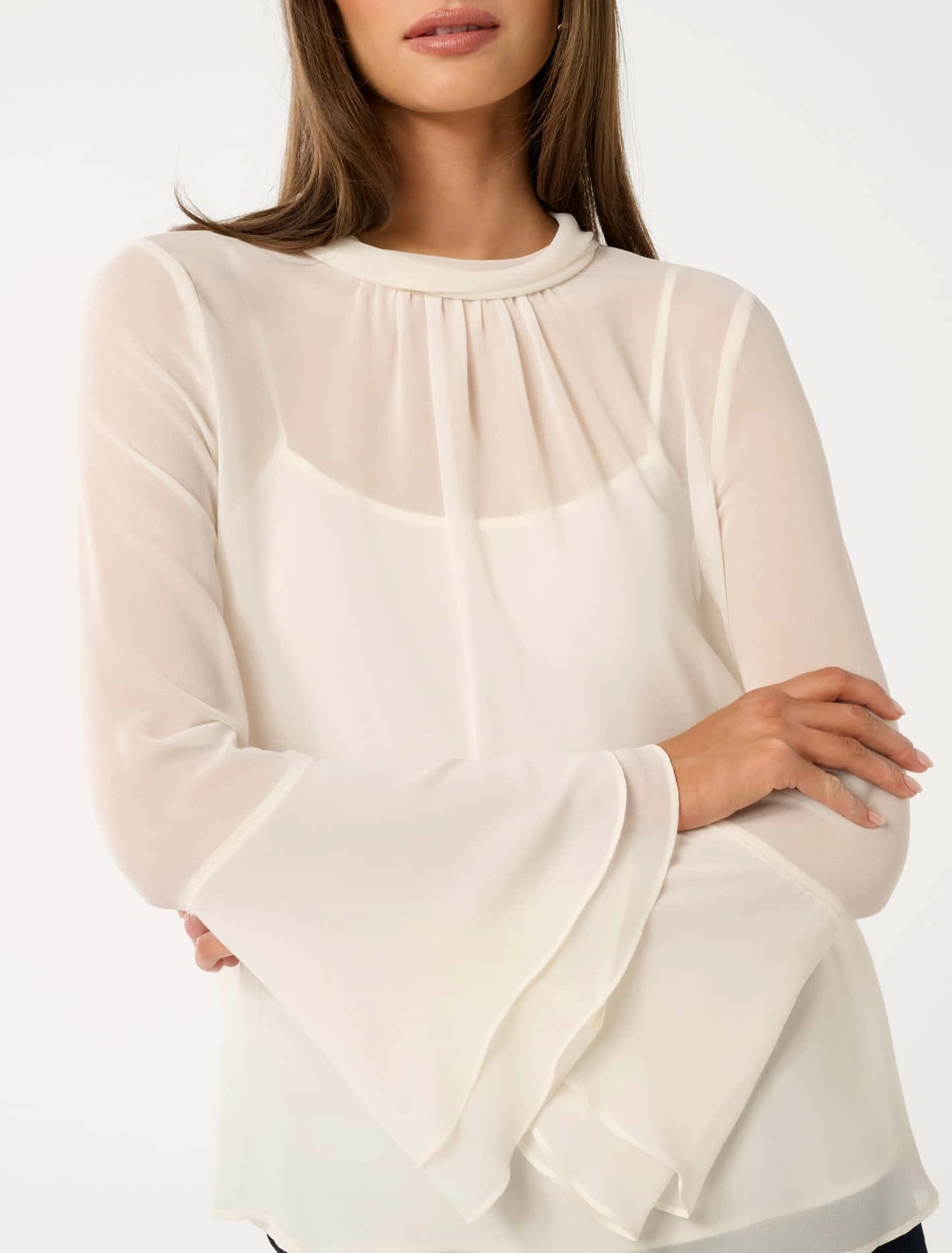 Edwina Sheer Blouse