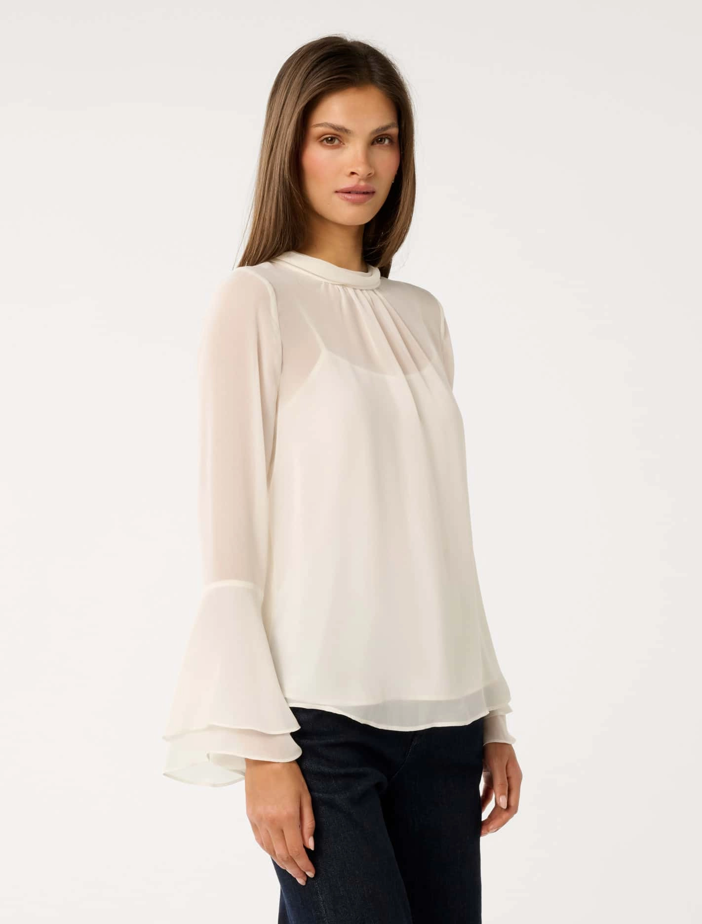 Edwina Sheer Blouse