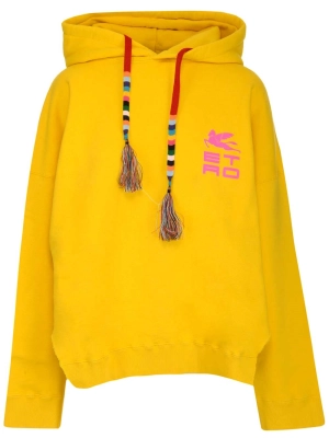 Etro Logo Print Hoodie