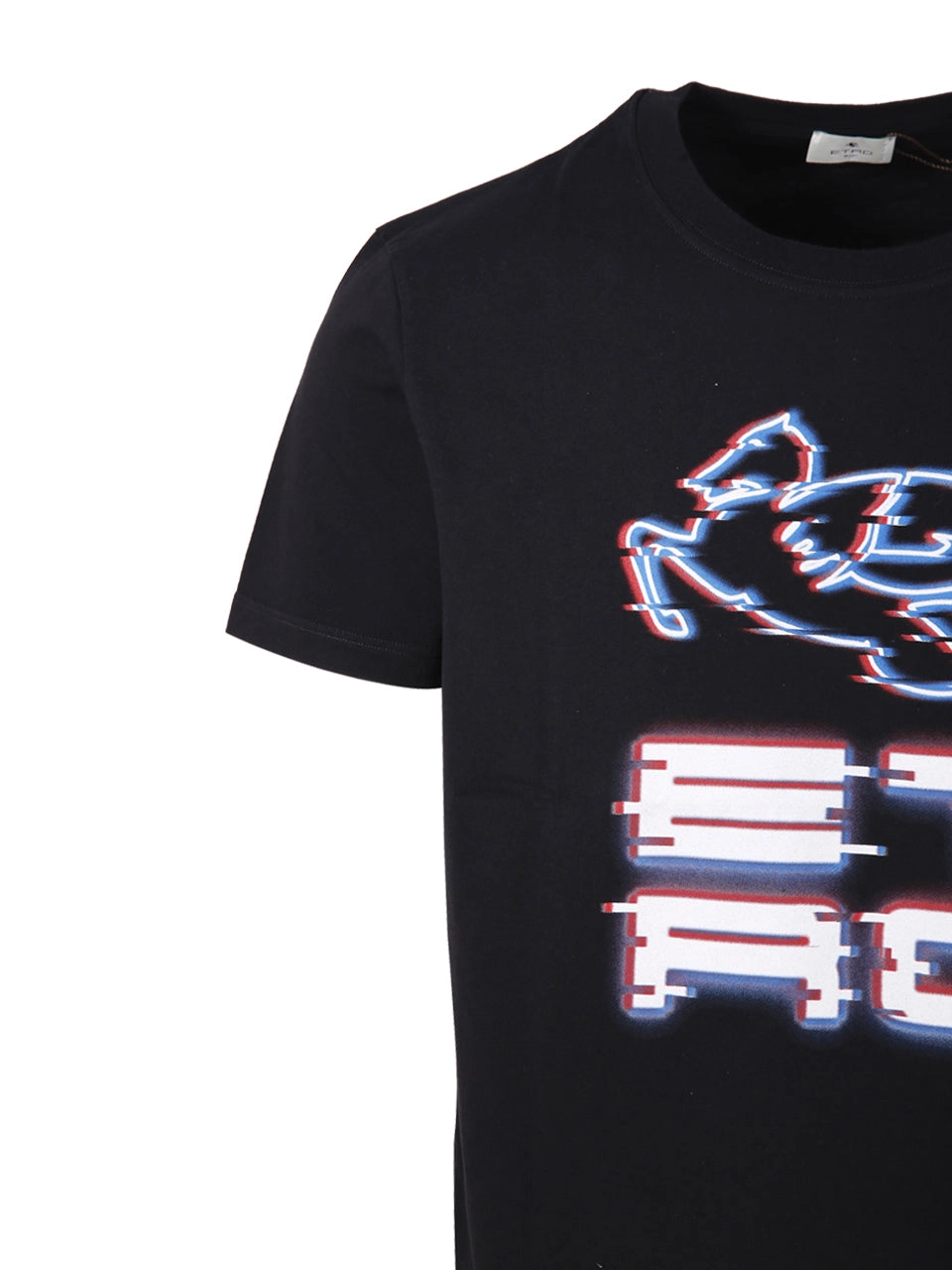 Etro Logo Printed Crewneck T-Shirt
