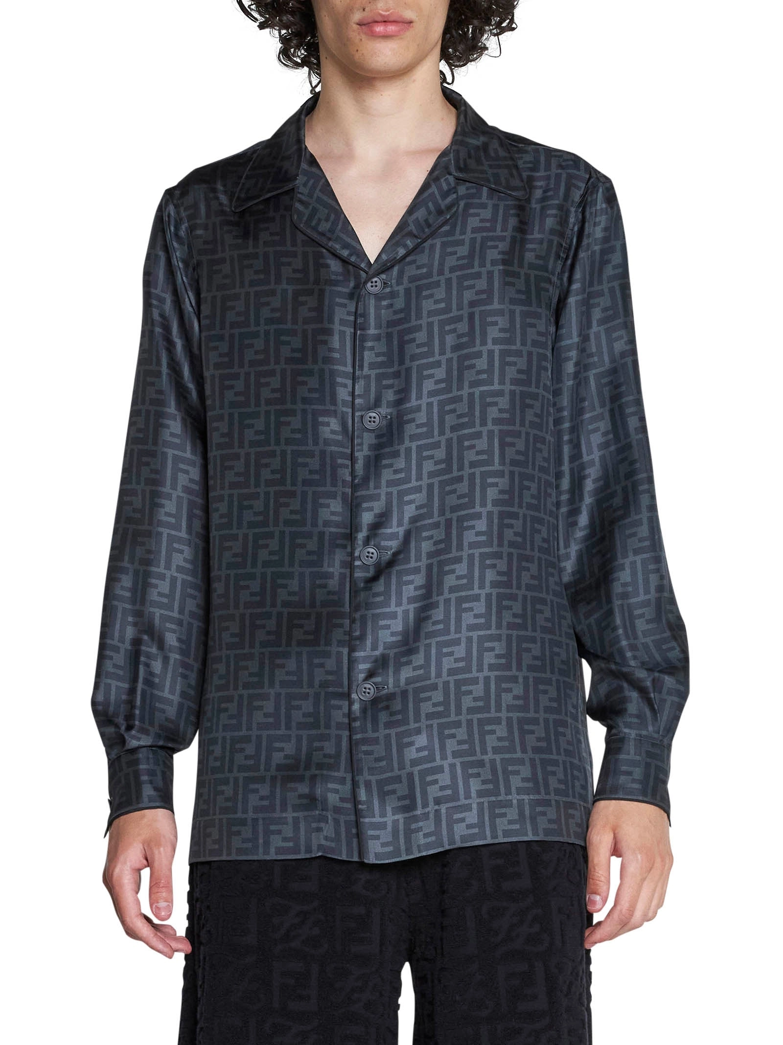 Fendi Allover FF Motif Printed Shirt