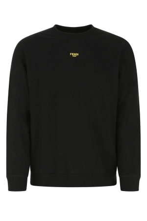 Fendi Logo Embroidered Crewneck Sweatshirt