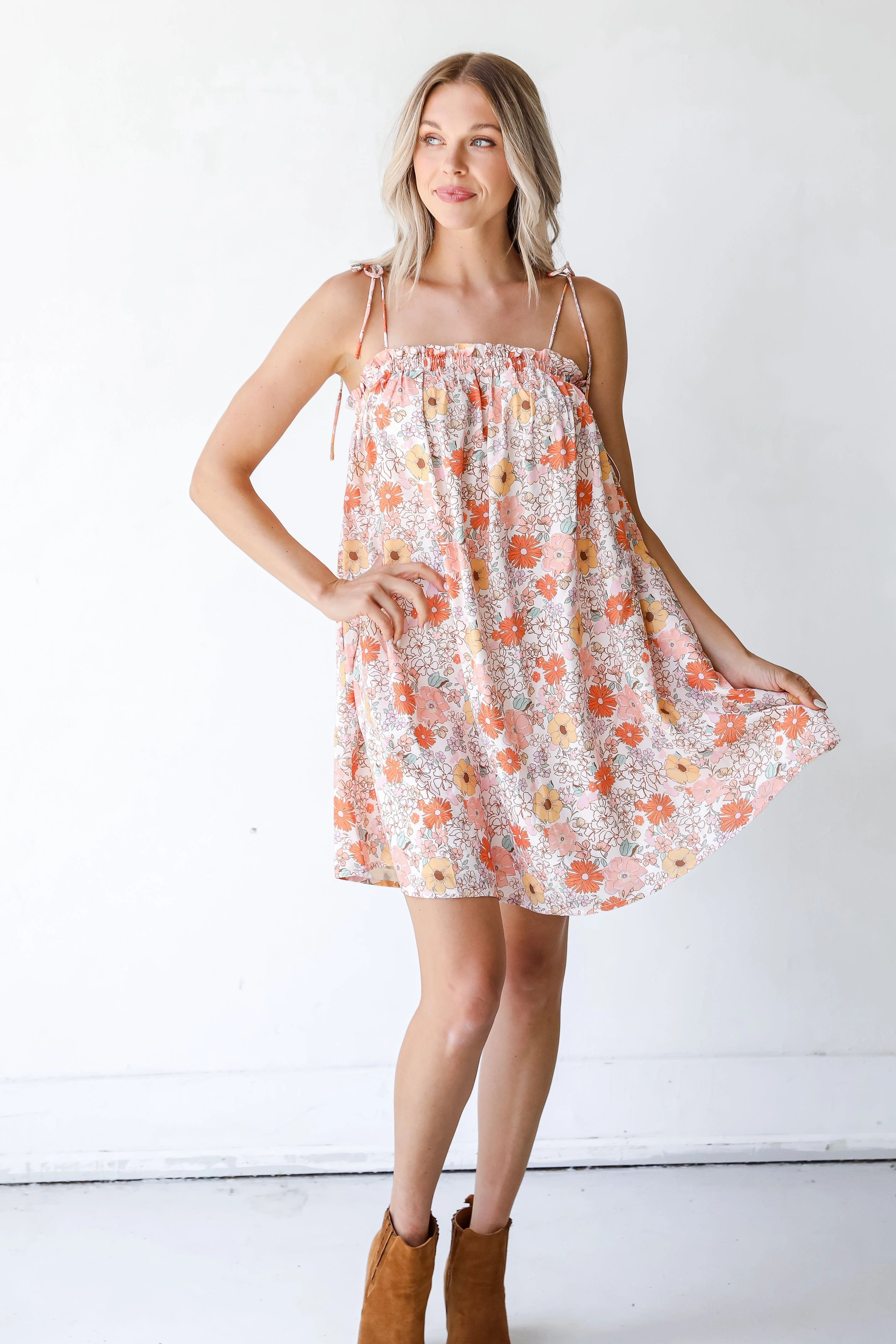 FINAL SALE - Pretty Perspective Floral Mini Dress