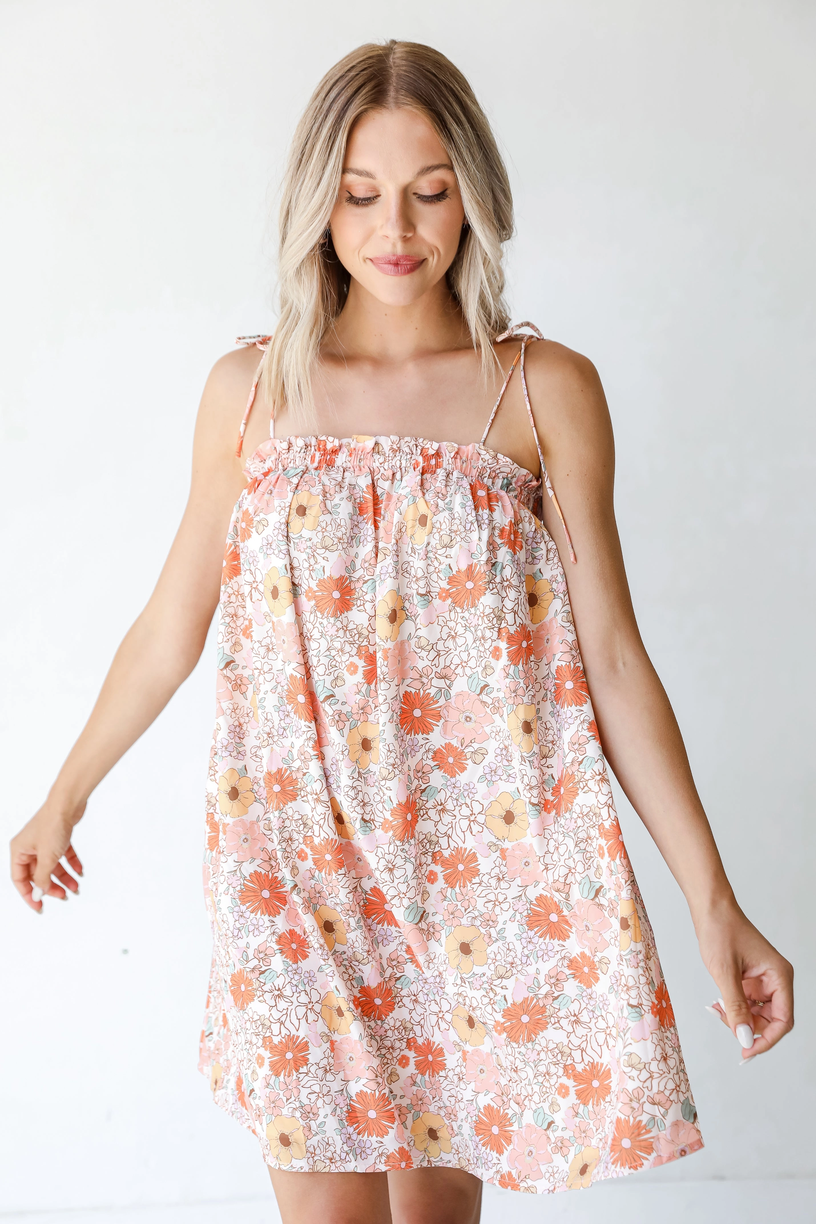 FINAL SALE - Pretty Perspective Floral Mini Dress