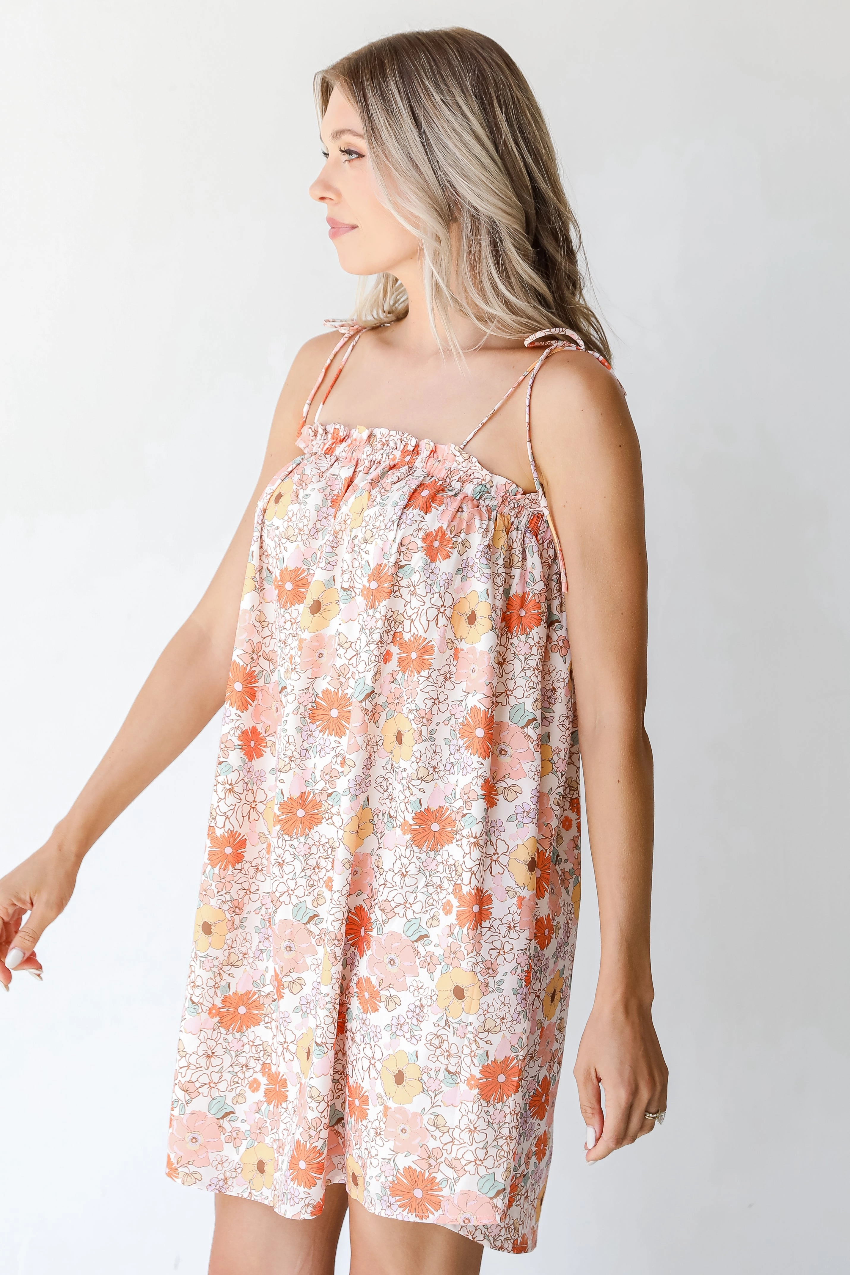 FINAL SALE - Pretty Perspective Floral Mini Dress