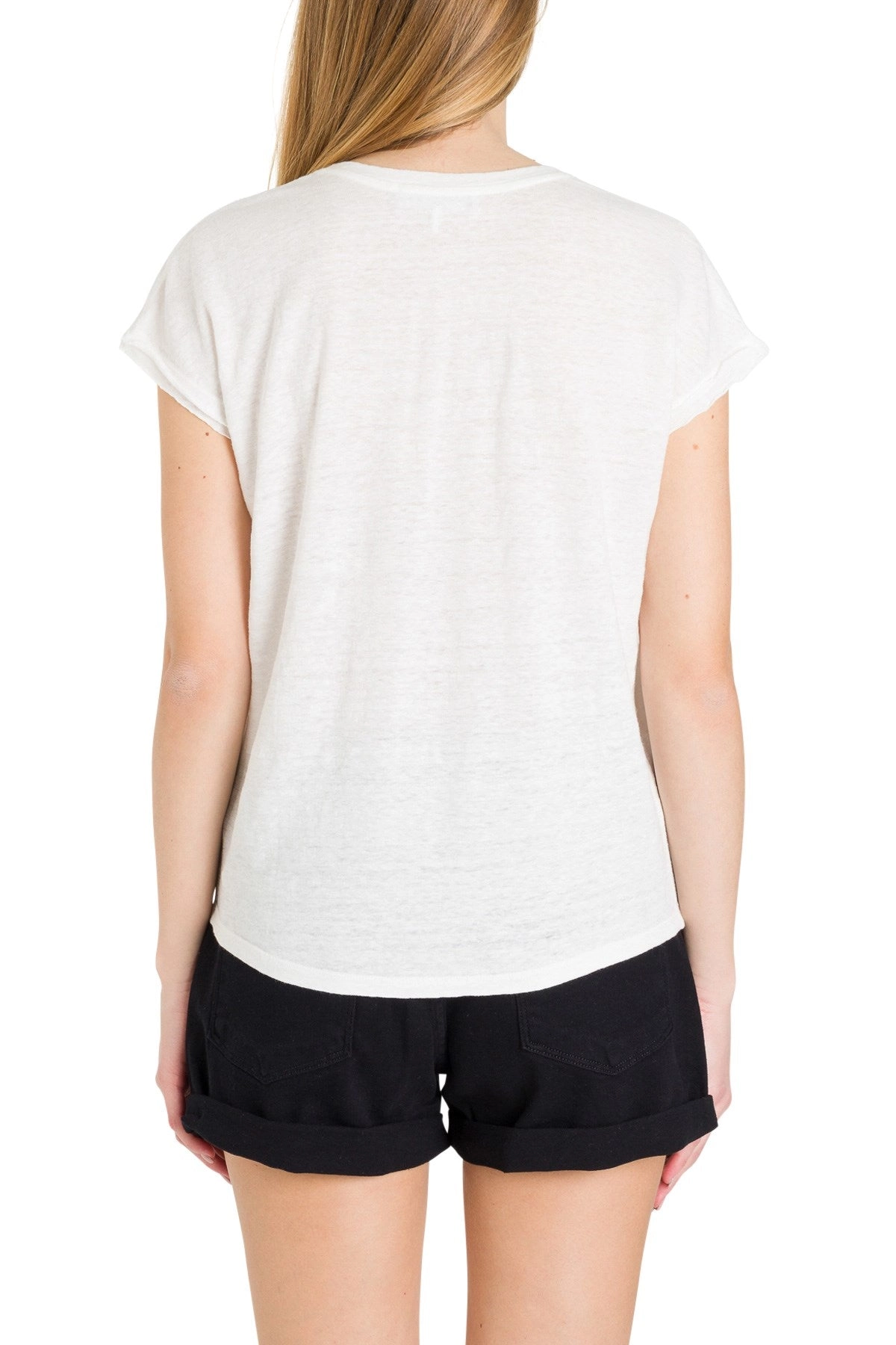 Frame Scoop Neck T-Shirt