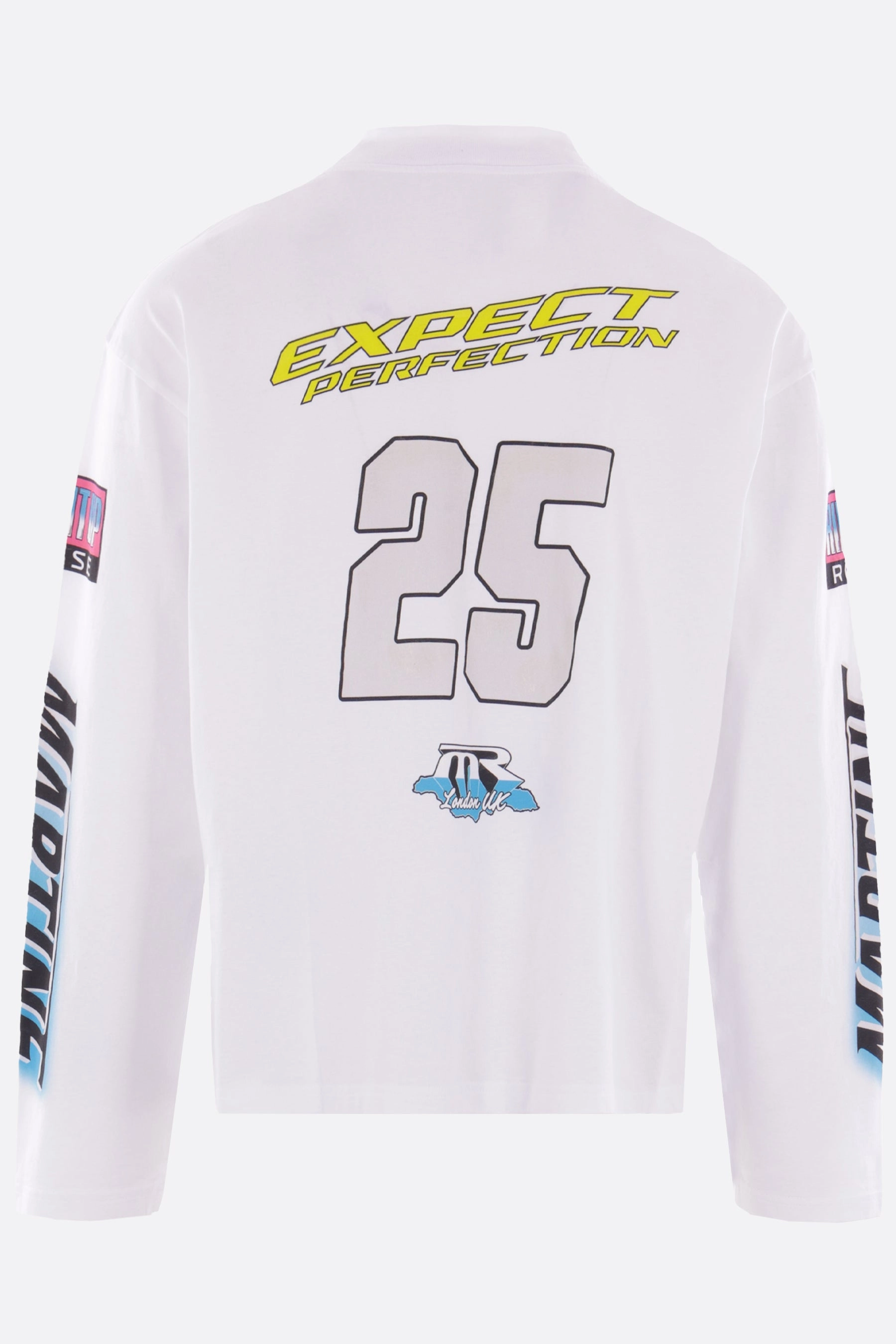 Funnel Neck long-sleeve t-shirt in jersey