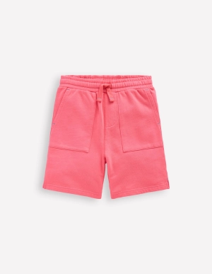 Garment Dye Shorts-Marshmellow Pink