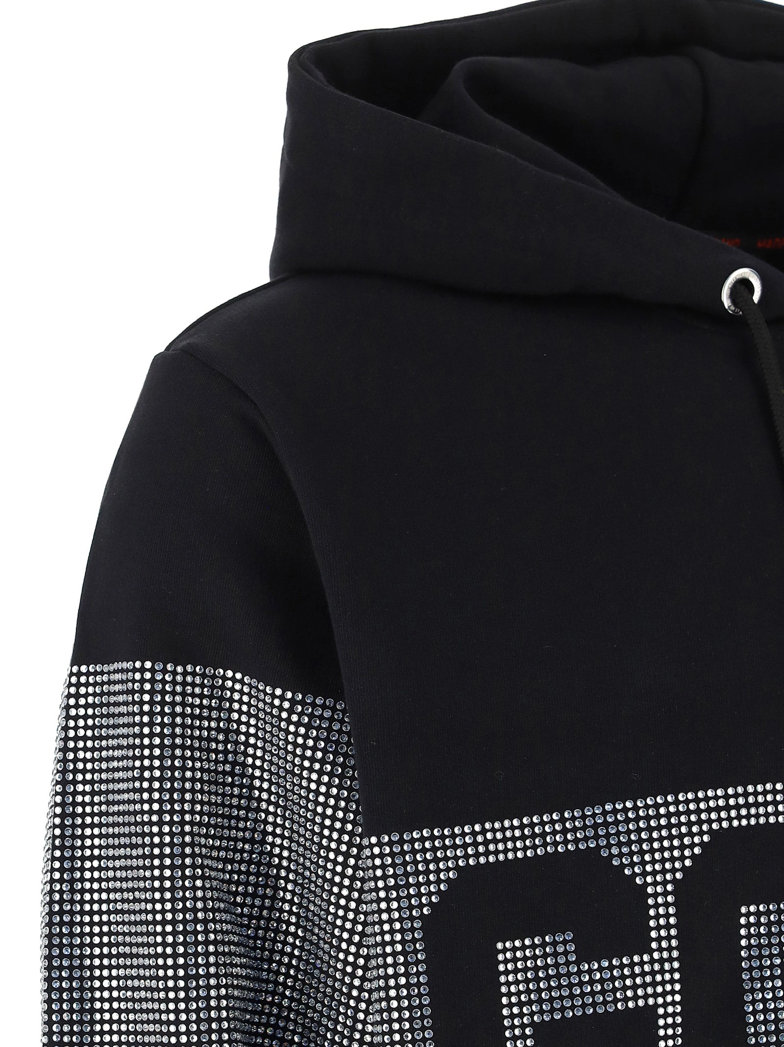 GCDS Logo Detailed Drawstring Hoodie