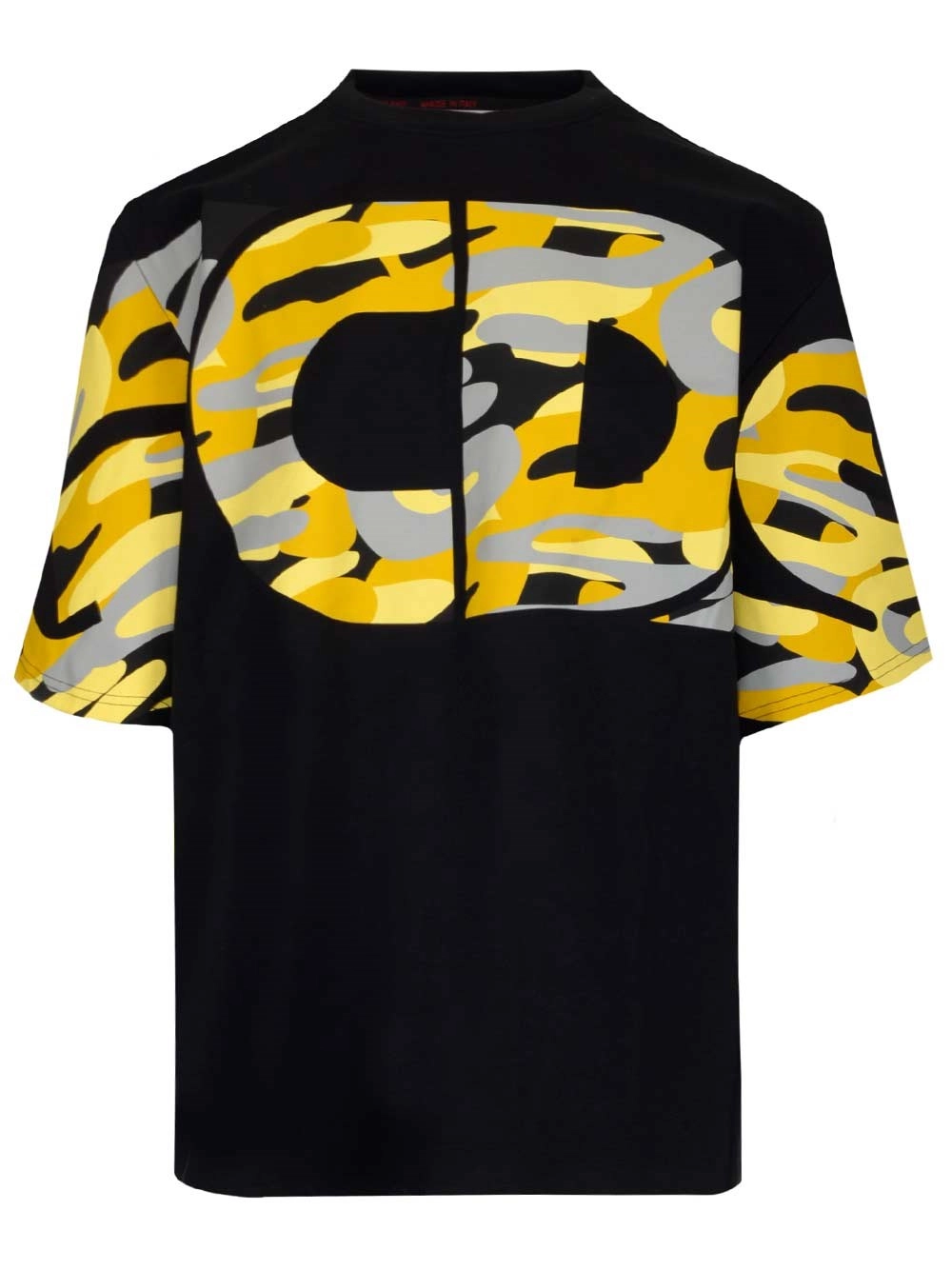 GCDS Logo Printed Crewneck T-Shirt