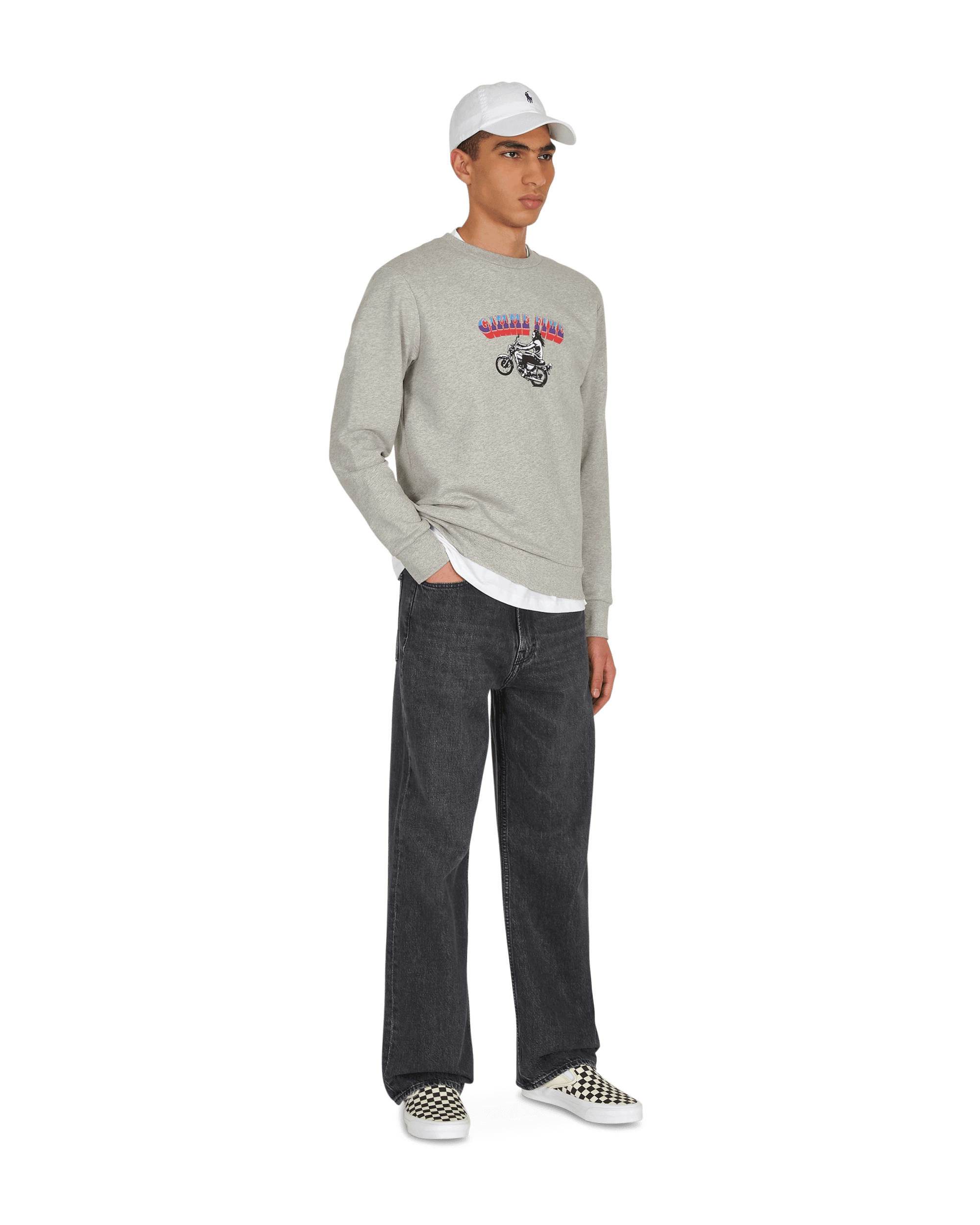 Gimme 5 Mika Crewneck Sweatshirt Grey