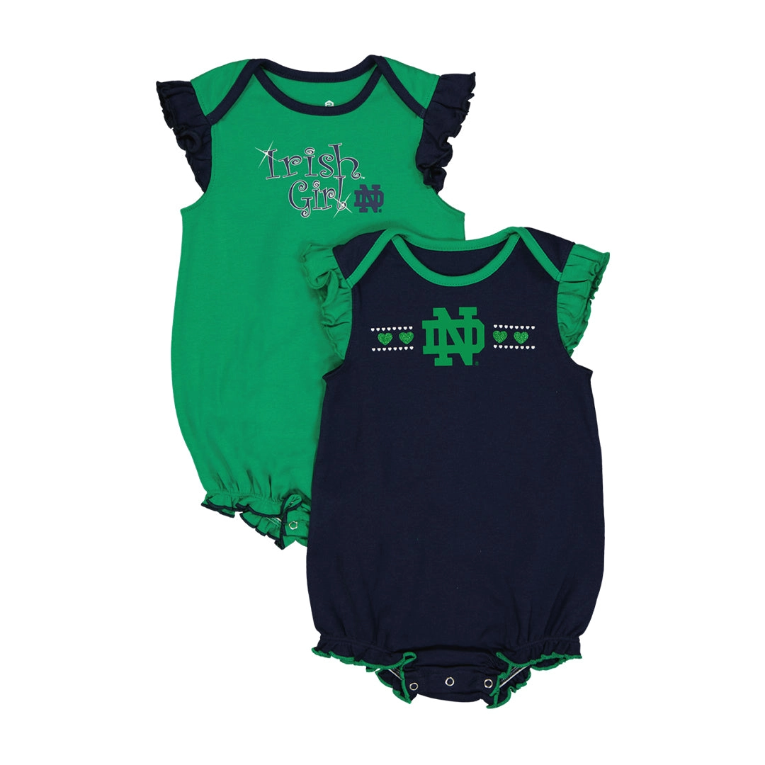 Girls' (Infant) Notre Dame Fighting Irish Creeper Pack (KA4259H 97N)