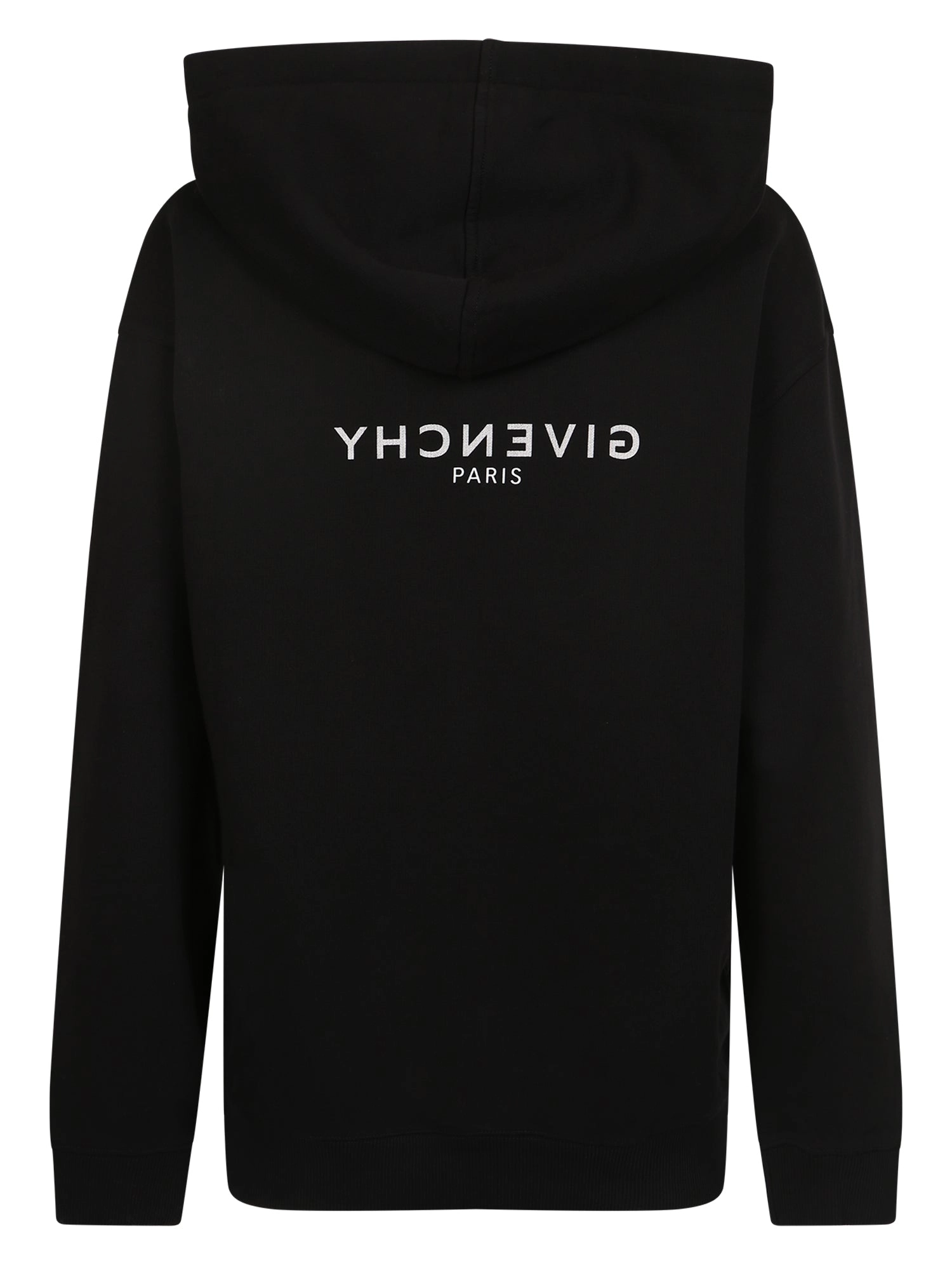 Givenchy Logo Print Drawstring Hoodie