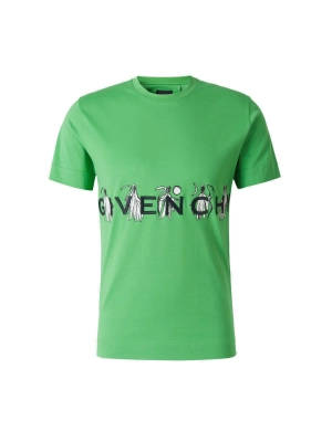 Givenchy X Josh Smith Reaper Logo-Embroidered Crewneck T-Shirt