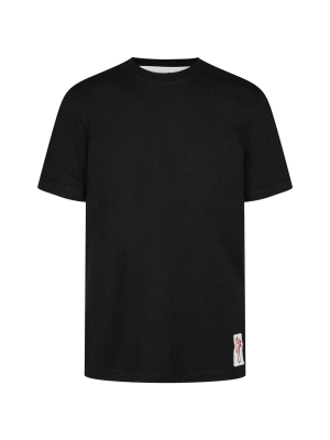 Golden Goose Deluxe Brand Logo Embroidered Crewneck T-Shirt
