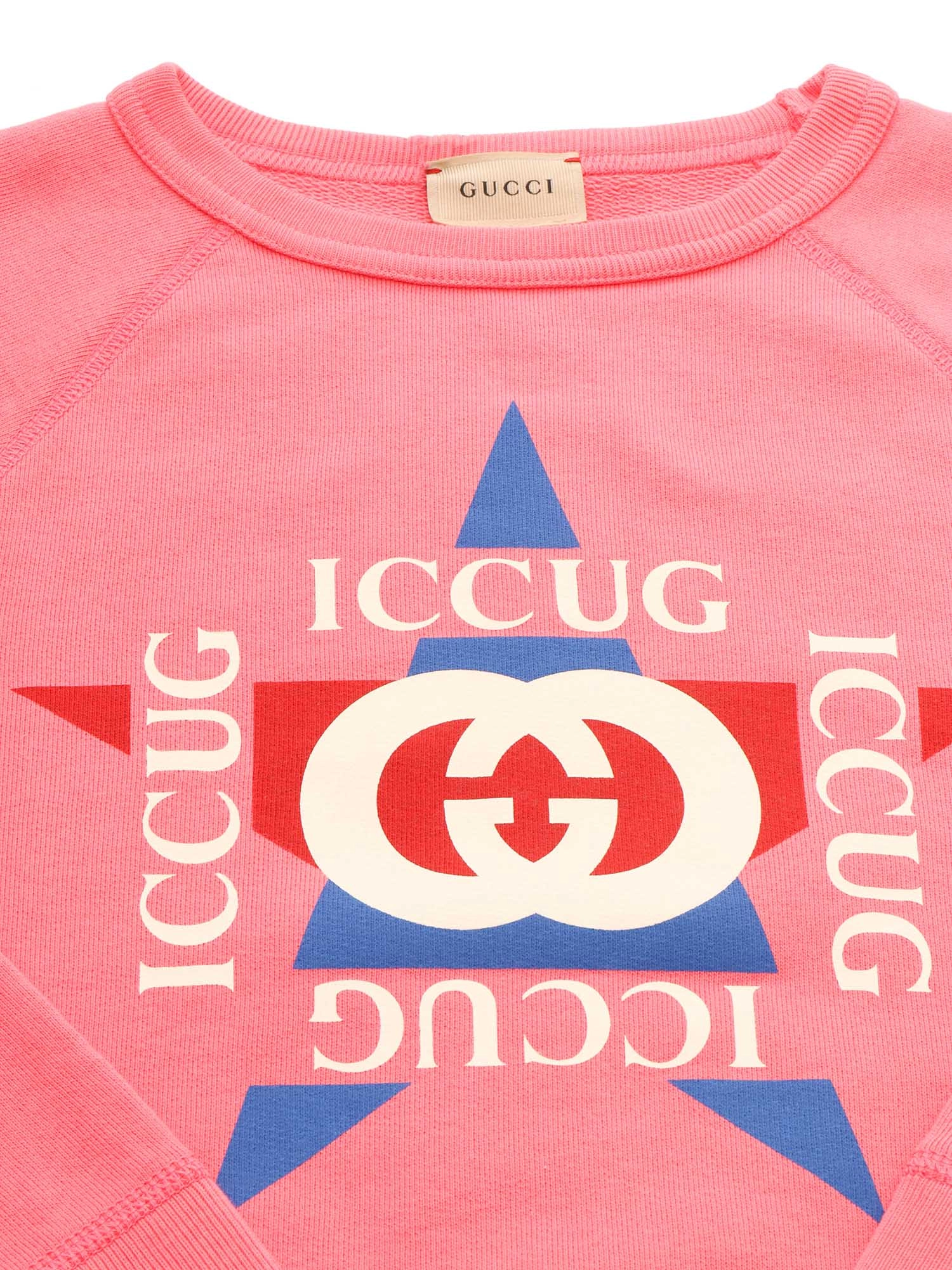 Gucci Kids Logo Printed Crewneck Sweatshirt