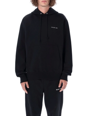 Helmut Lang Sliver Logo Printed Hoodie