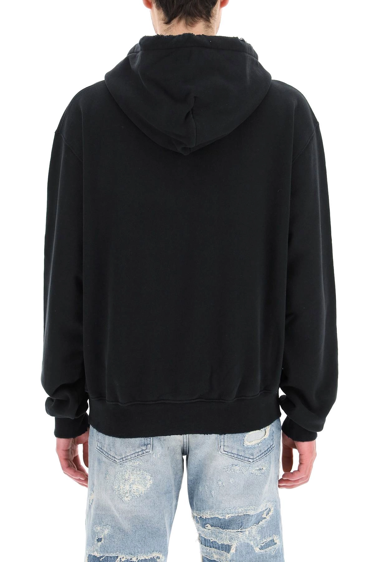 Heron Preston Embellished Logo Drawstring Hoodie