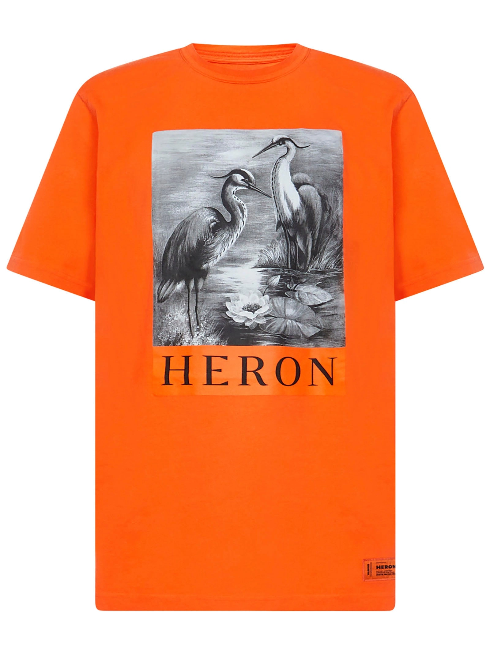 Heron Preston Logo Printed Crewneck T-Shirt
