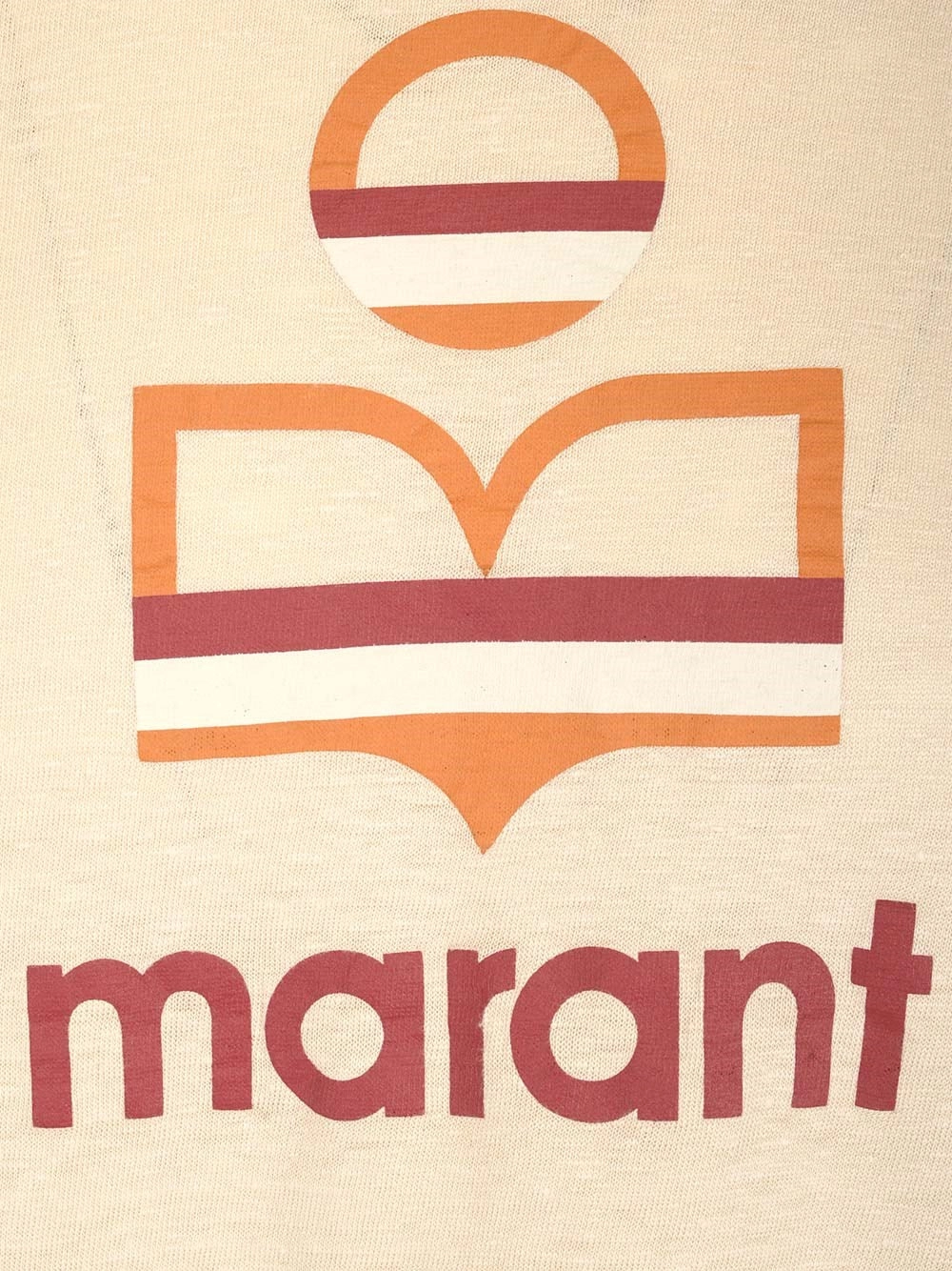 Isabel Marant Logo Printed Crewneck T-Shirt