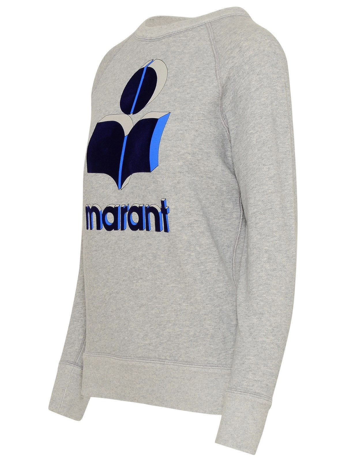 Isabel Marant Étoile Logo Printed Long-Sleeved Sweatshirt