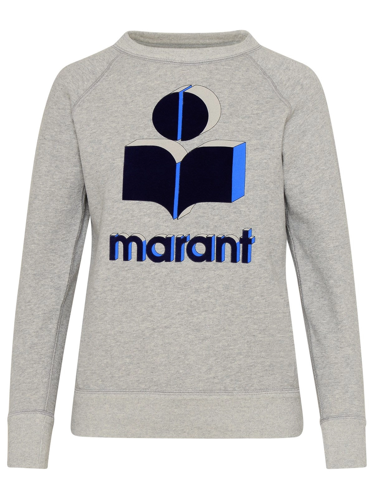 Isabel Marant Étoile Logo Printed Long-Sleeved Sweatshirt