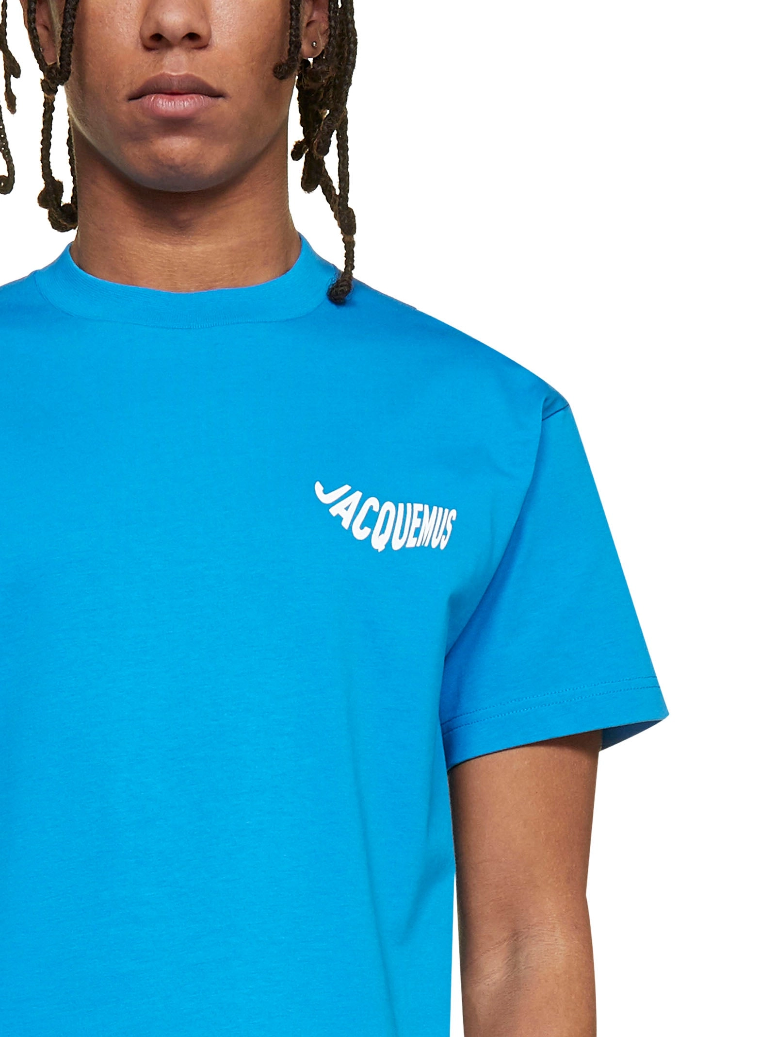 Jacquemus Logo Printed Crewneck T-Shirt