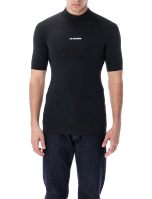 Jil Sander  Logo Printed Crewneck T-Shirt