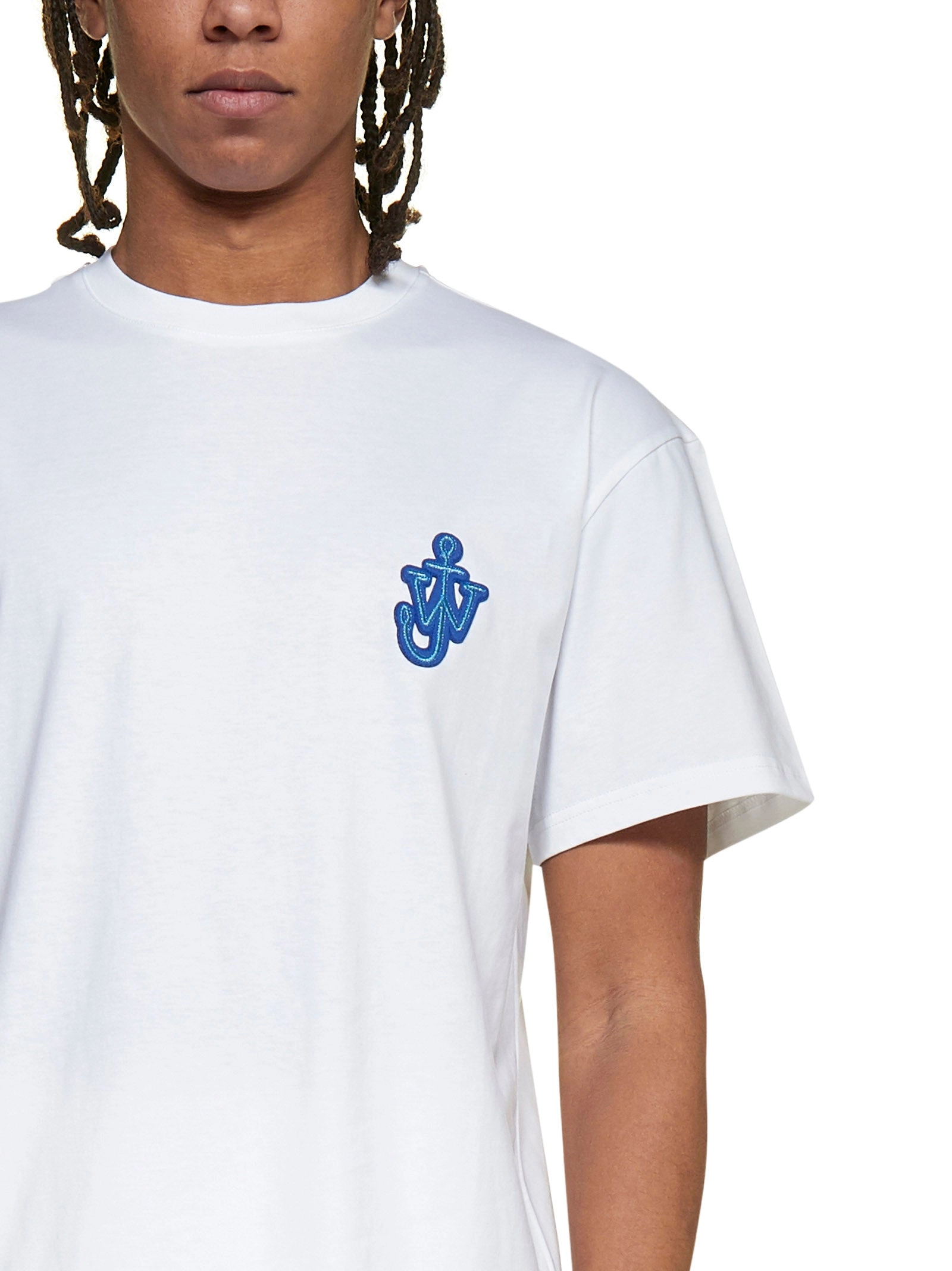 JW Anderson Logo Embroidered Crewneck T-Shirt