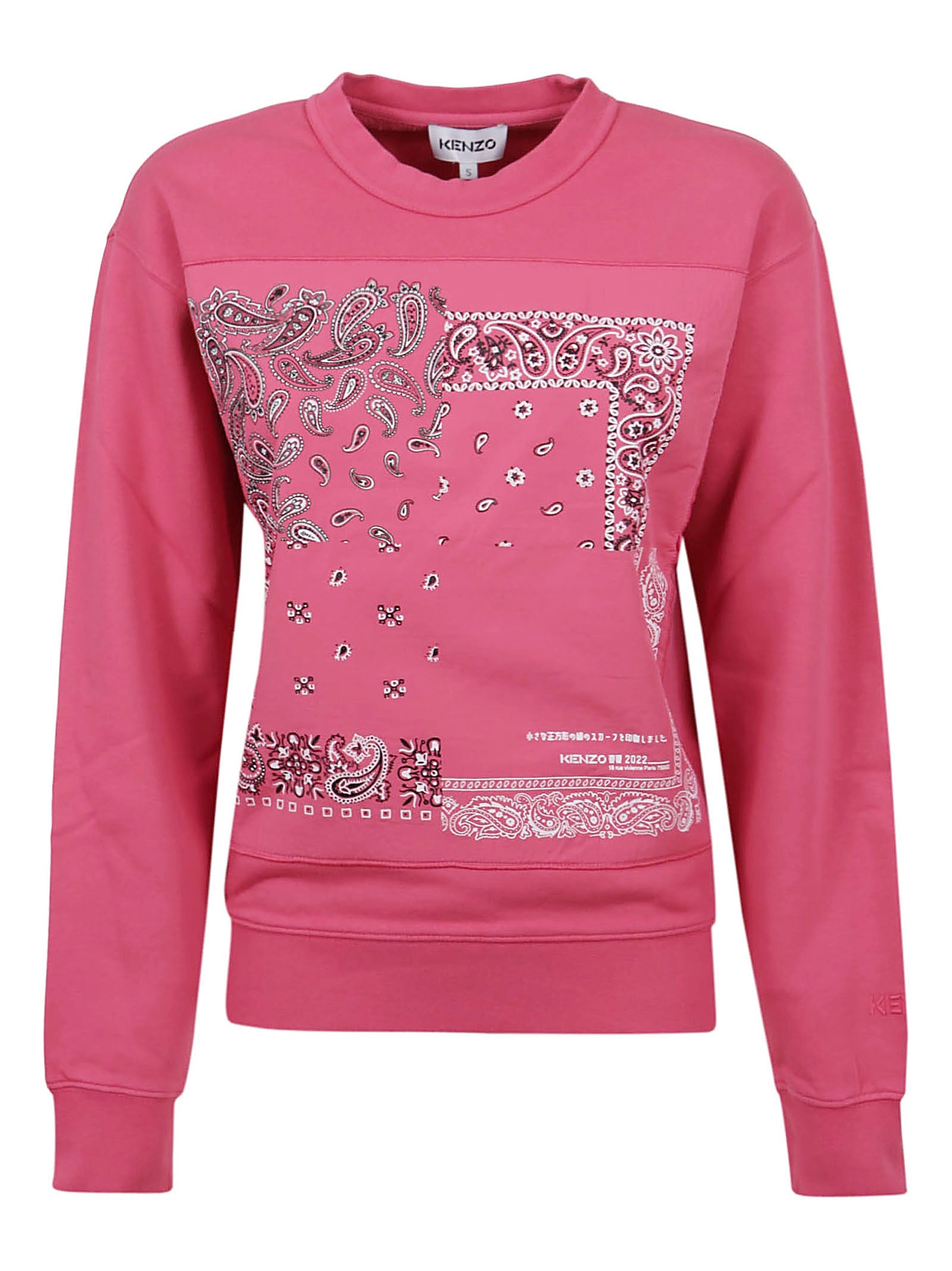 Kenzo Bandana Long Sleeved Sweatshirt