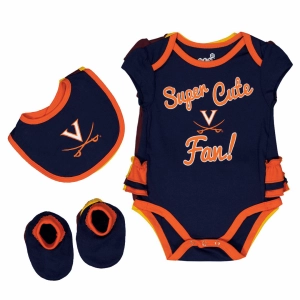 Kids' (Infant) Virginia Cavaliers Trifecta Set (K413JQ 80)