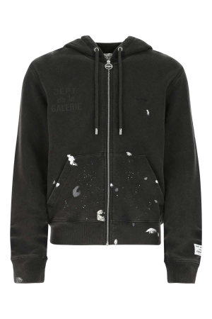Lanvin X Gallery Dept. Logo Embroidered Zip-Up Hoodie
