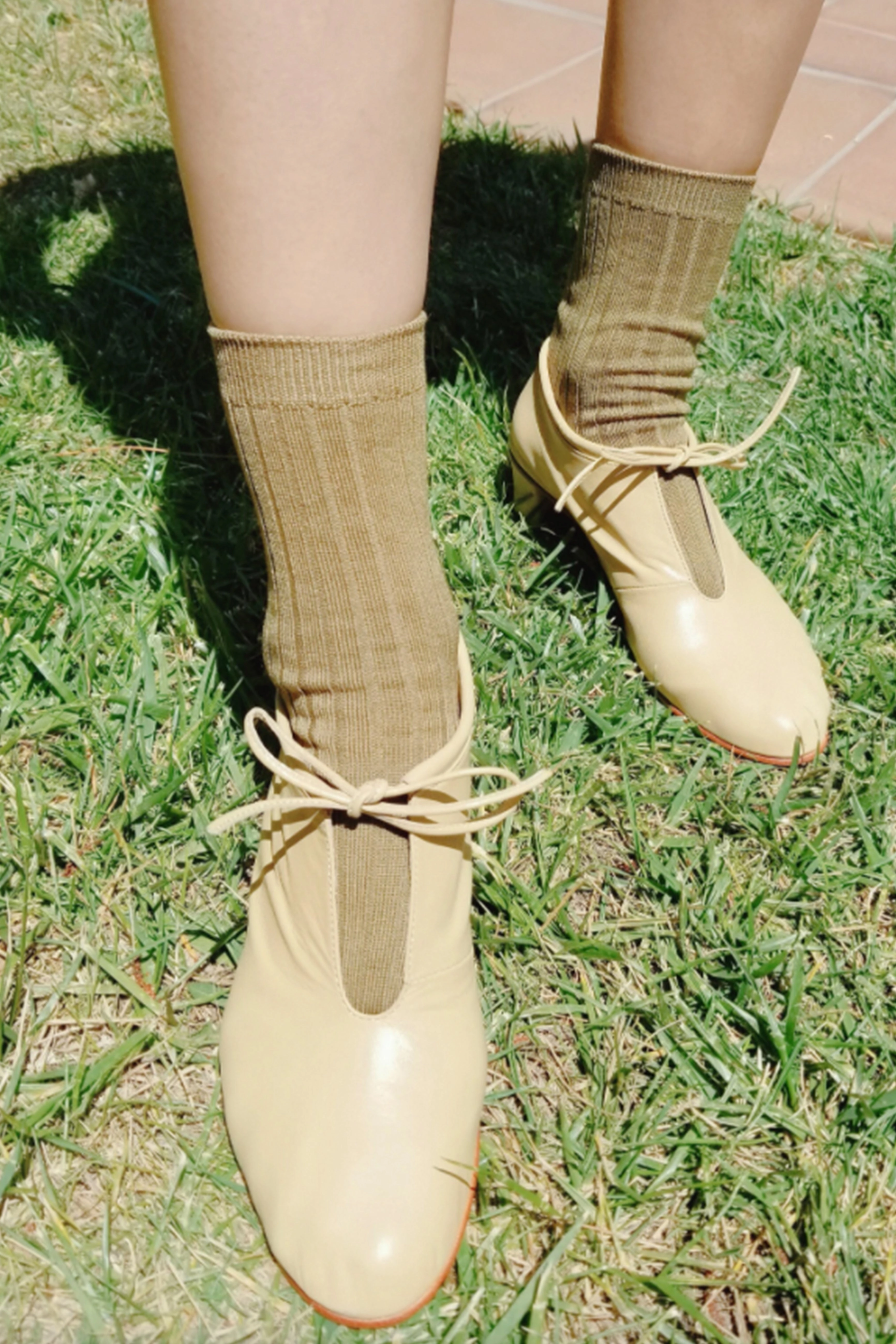 Le Bon Shoppe Her Pesto Socks