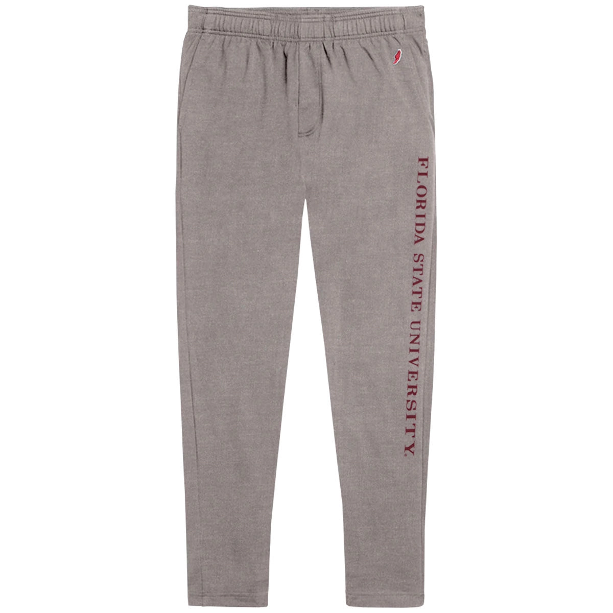 League Men's Florida State University Tri-blend Jogger Pant - Grey