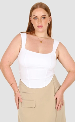 LEYNA TOP WHITE