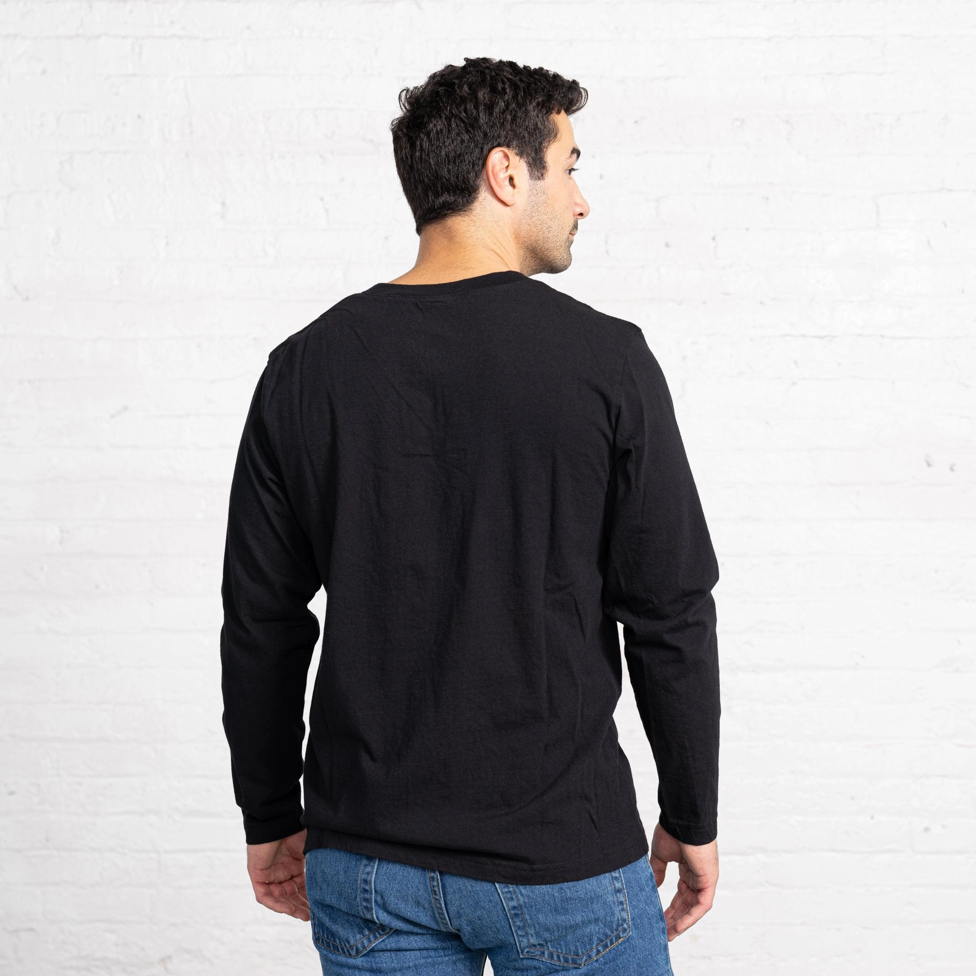 Long Sleeve Henley - Combed Cotton