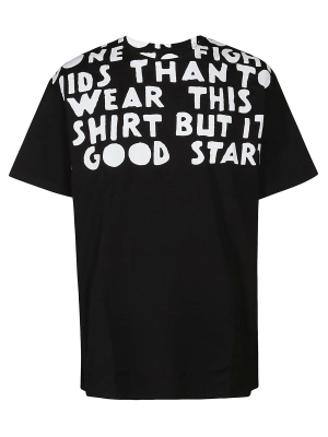 Maison Margiela Slogan Printed T-Shirt