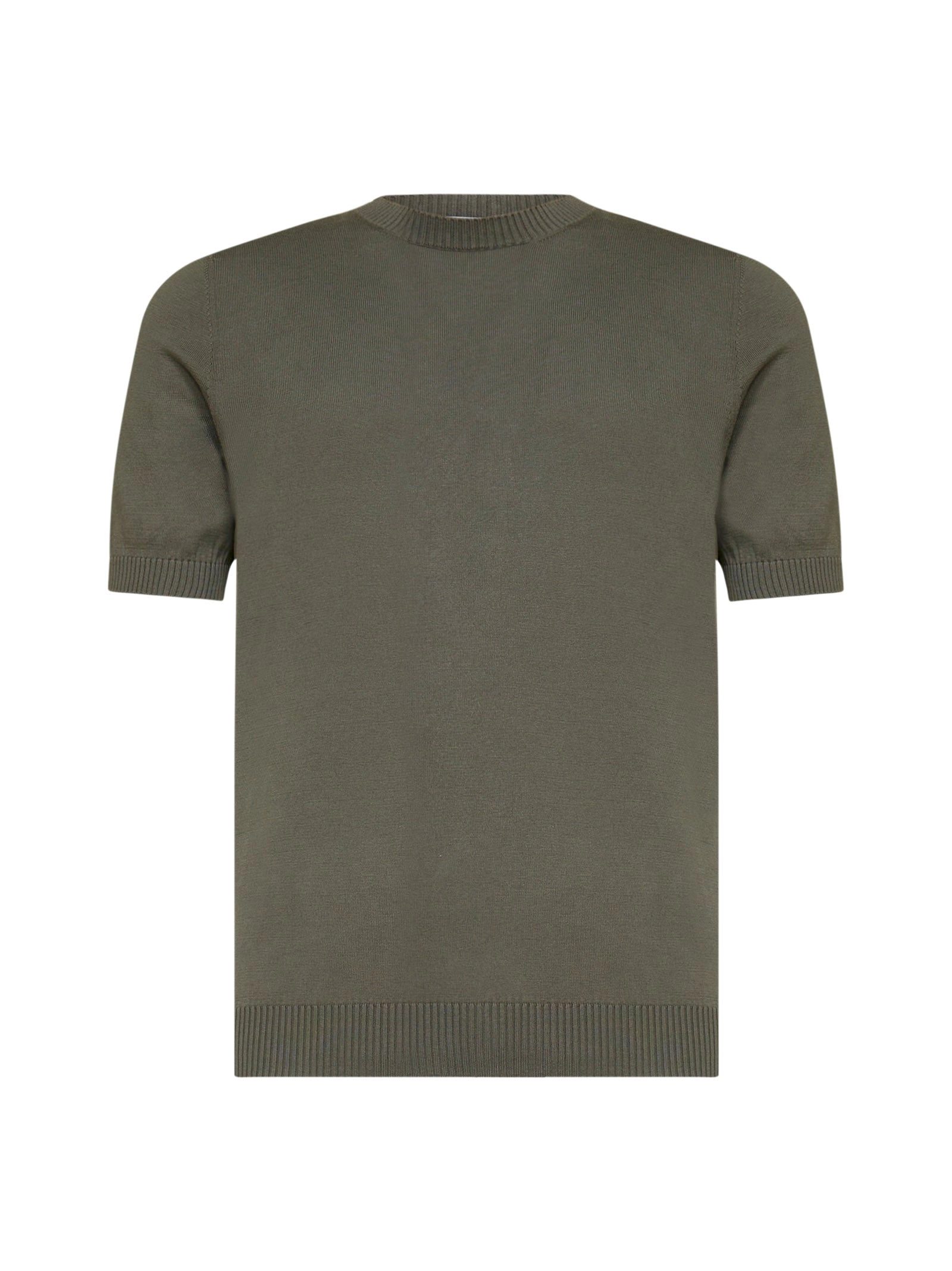 Malo Round Neck Straight Hem T-Shirt